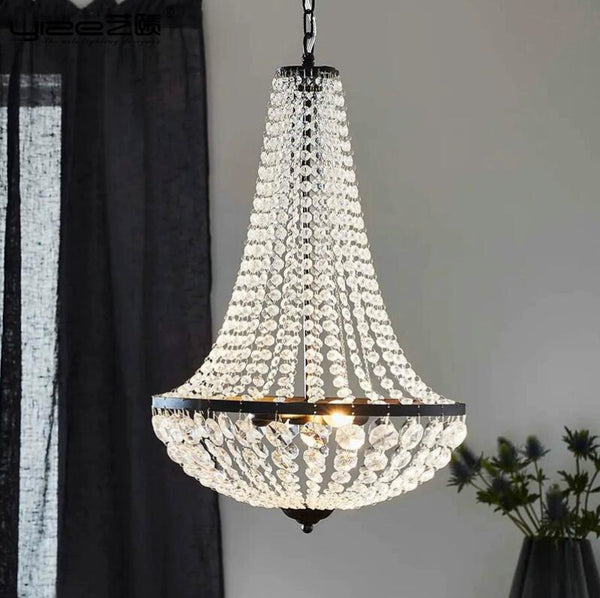 Lights of Scandinavia - Classico Chandelier - Transform your home from ordinary to extraordinary with Classico's retro crystal chandelier. Its timeless design will add a touch of elegance and sophistication to any room - from your living room to your dining space. Enjoy the bright, sparkly light that comes from our carefully crafted crystals, and watch as your home is transformed into a place of beauty and grace. With Classico, you'll never have to worry about outdated lighting again!